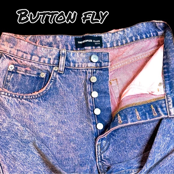 NWT The Kooples ReVamped Originally Acid Washed Nelly Jeans now Pink Wash. 27 - Picture 11 of 14